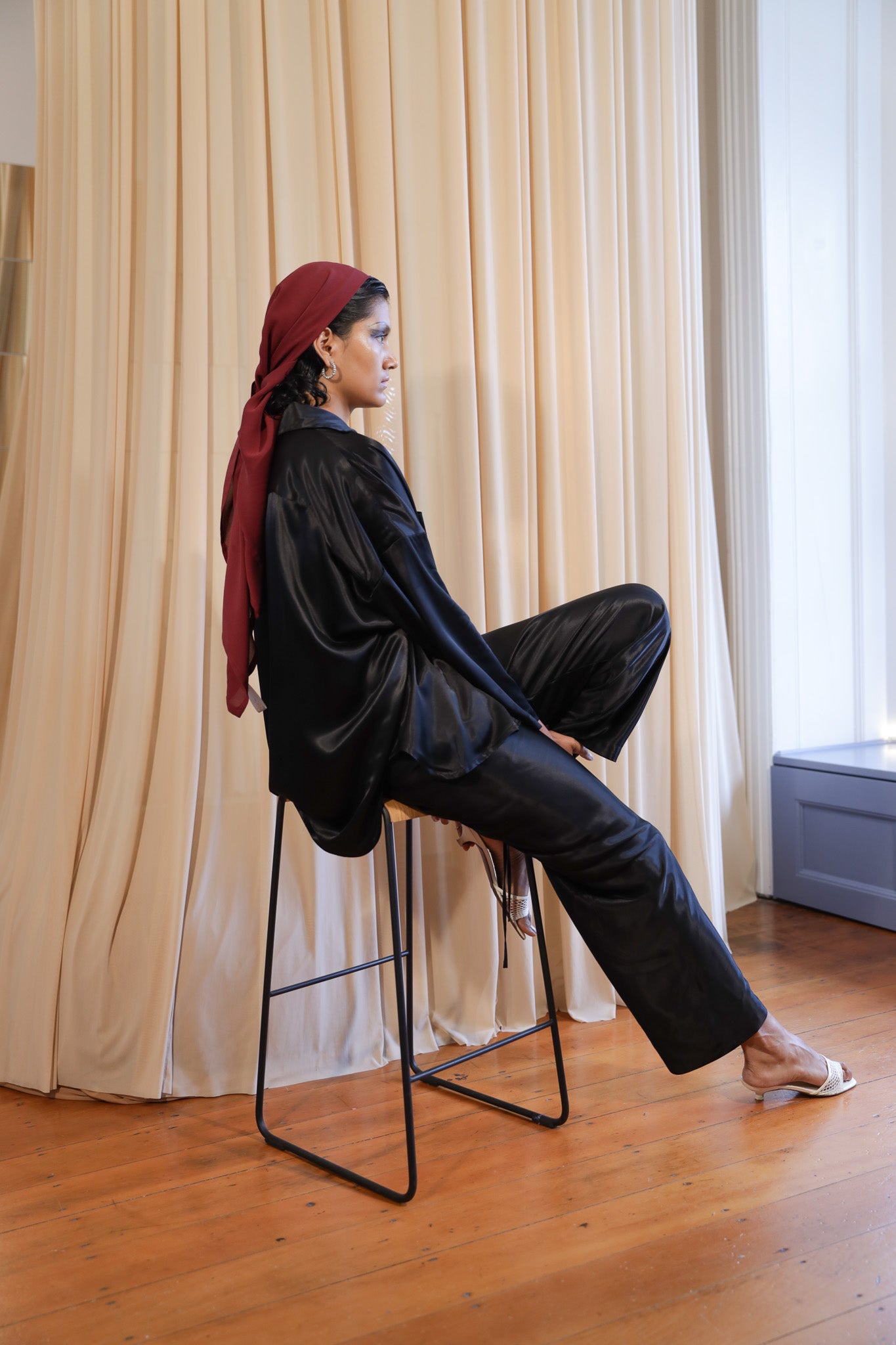 Polly Jean Pants ~ Black Lustre