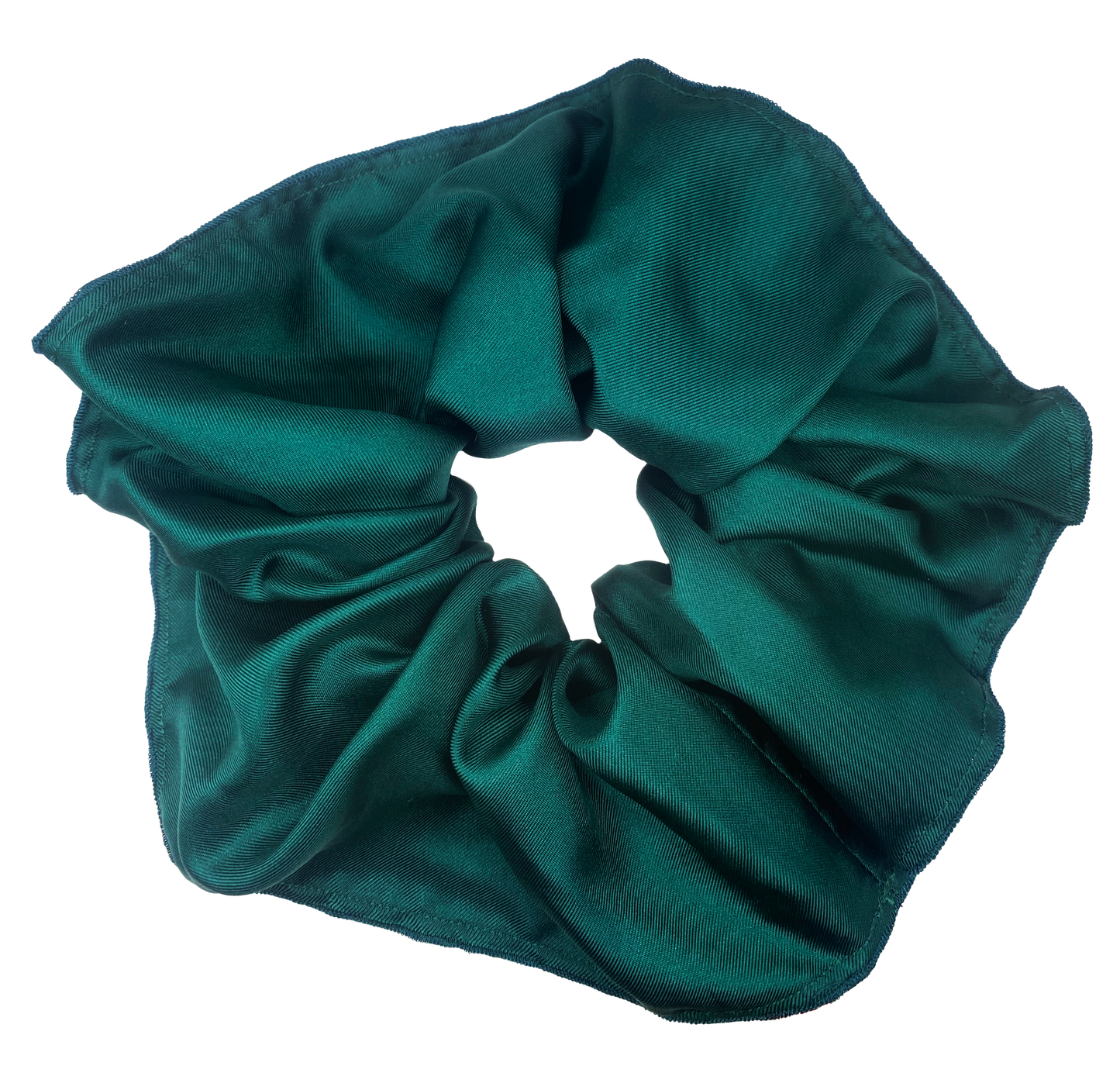 Scrunchie ~ Forest Green Silk