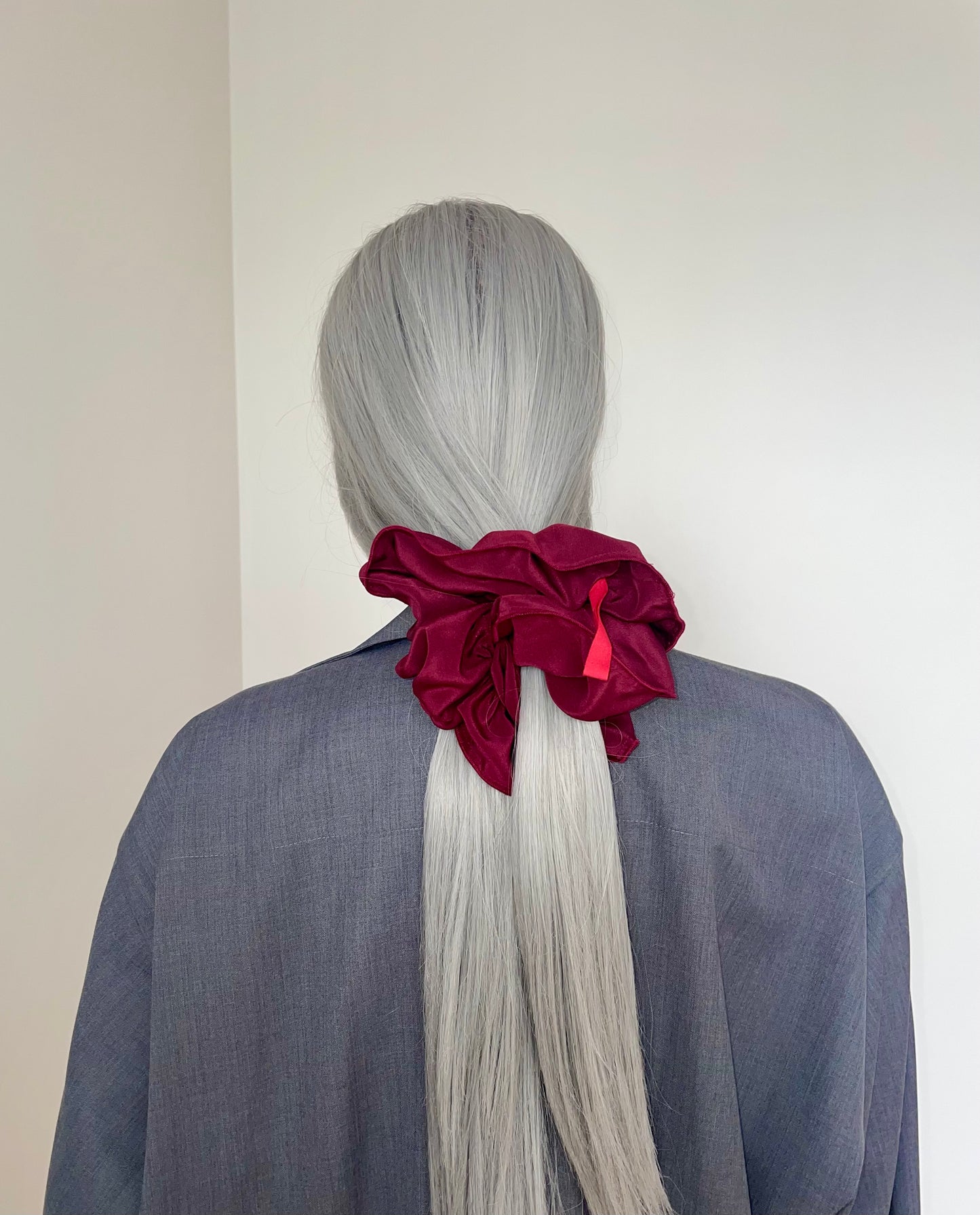 Scrunchie ~ Crimson Silk