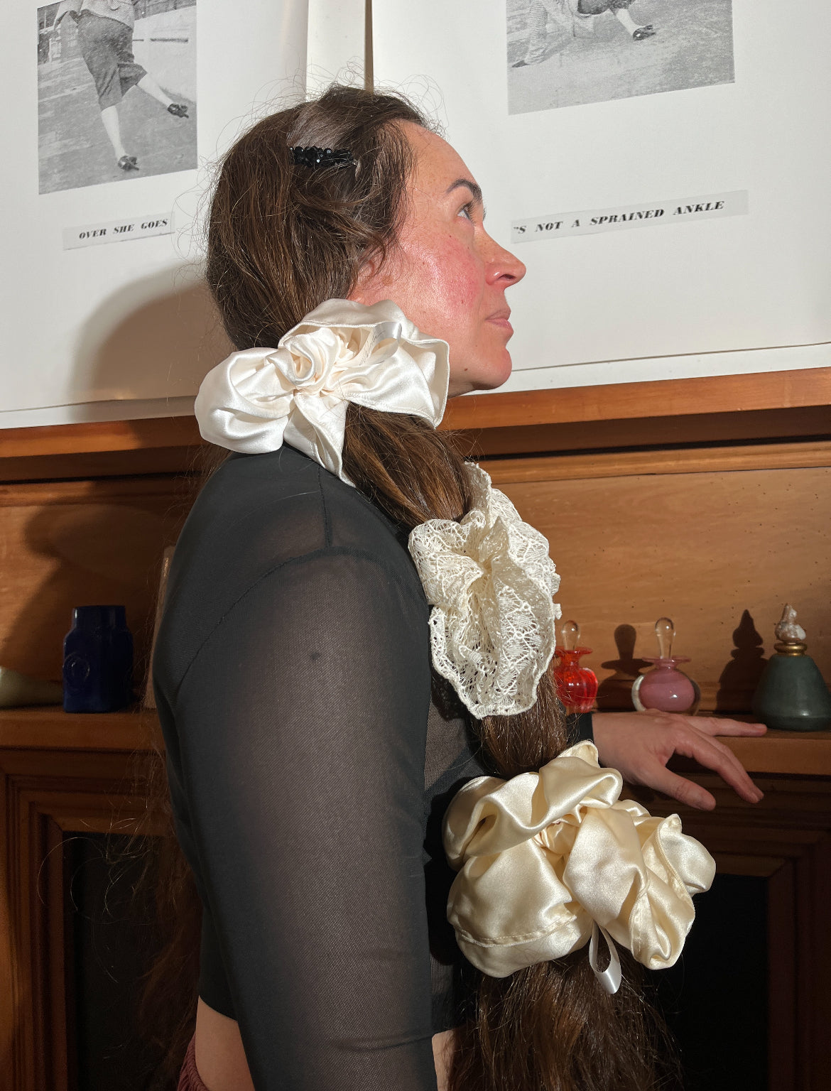 Scrunchie - Crème Silk Satin