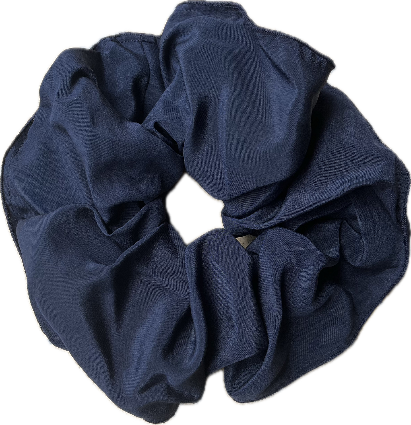 Scrunchie ~ Navy Silk