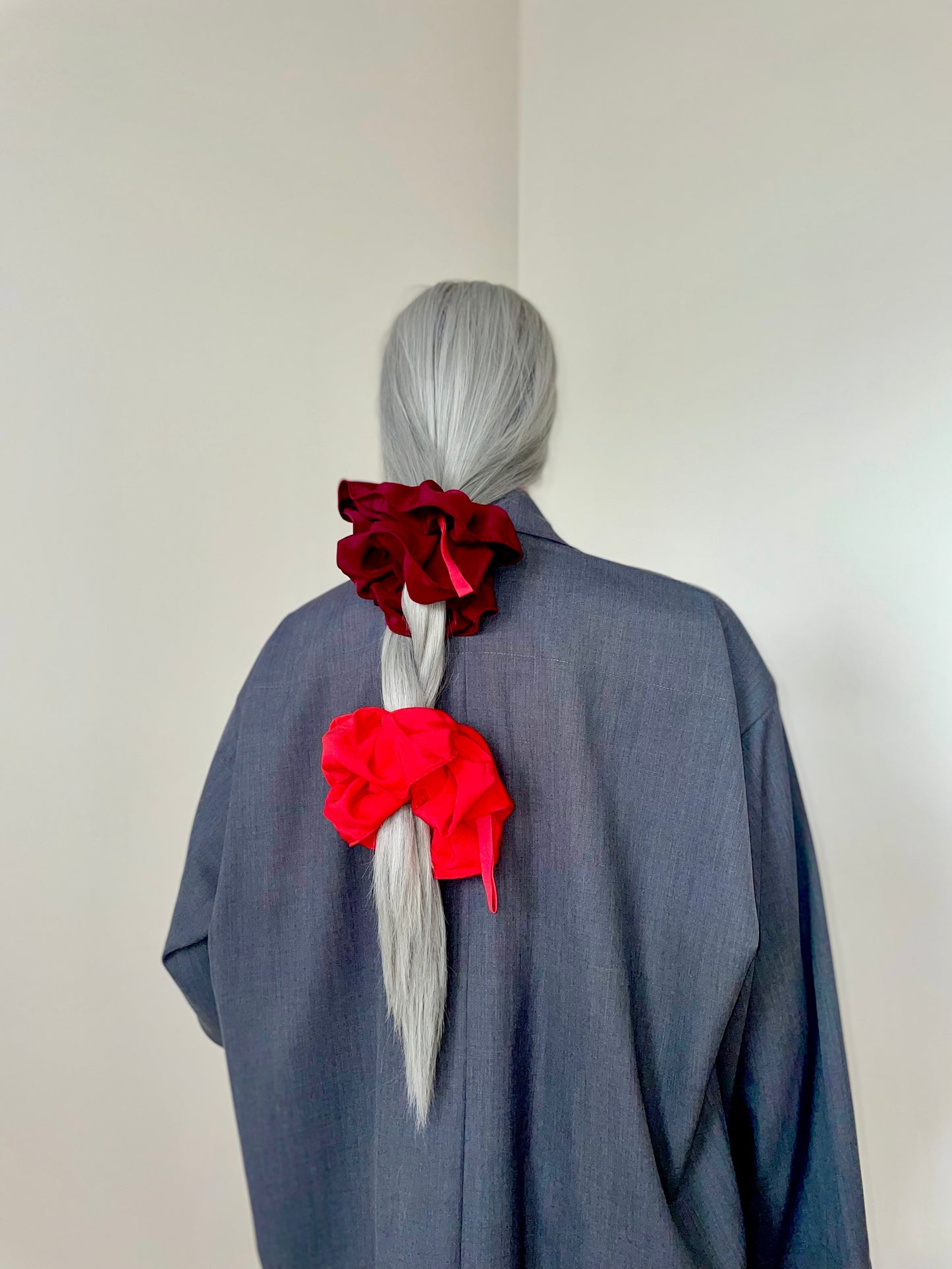 Scrunchie ~ Crimson Silk
