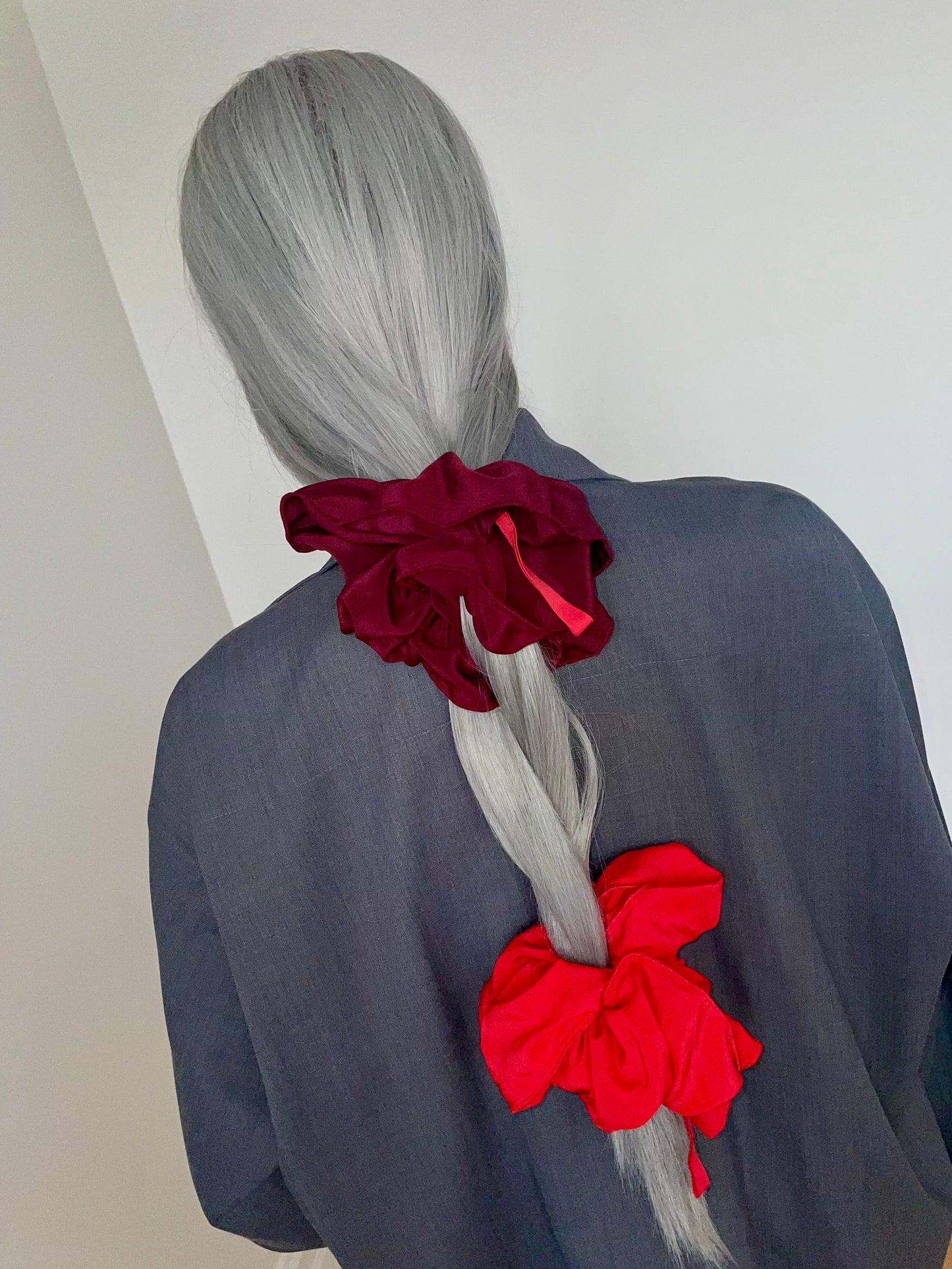 Scrunchie ~ Crimson Silk