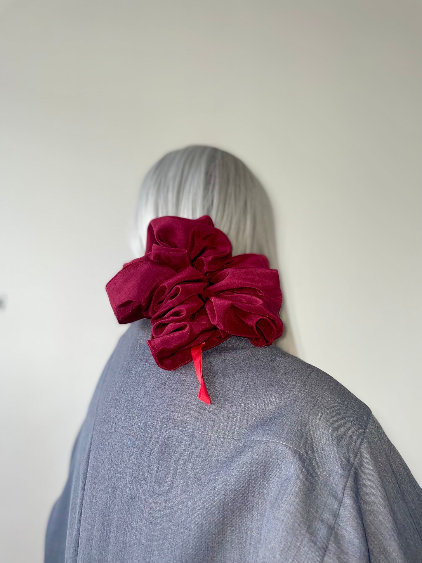 Scrunchie ~ Crimson Silk