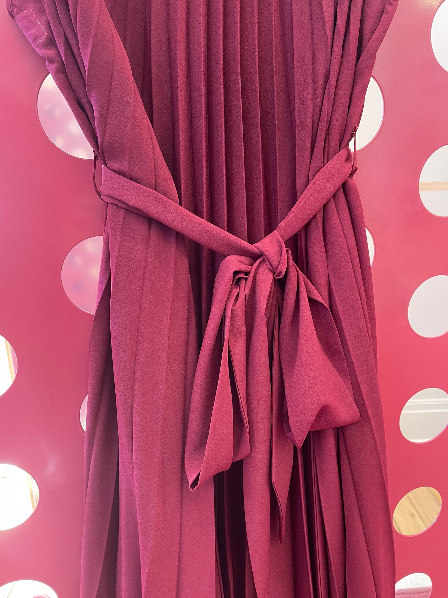 Sunrise Dress ~ Maroon