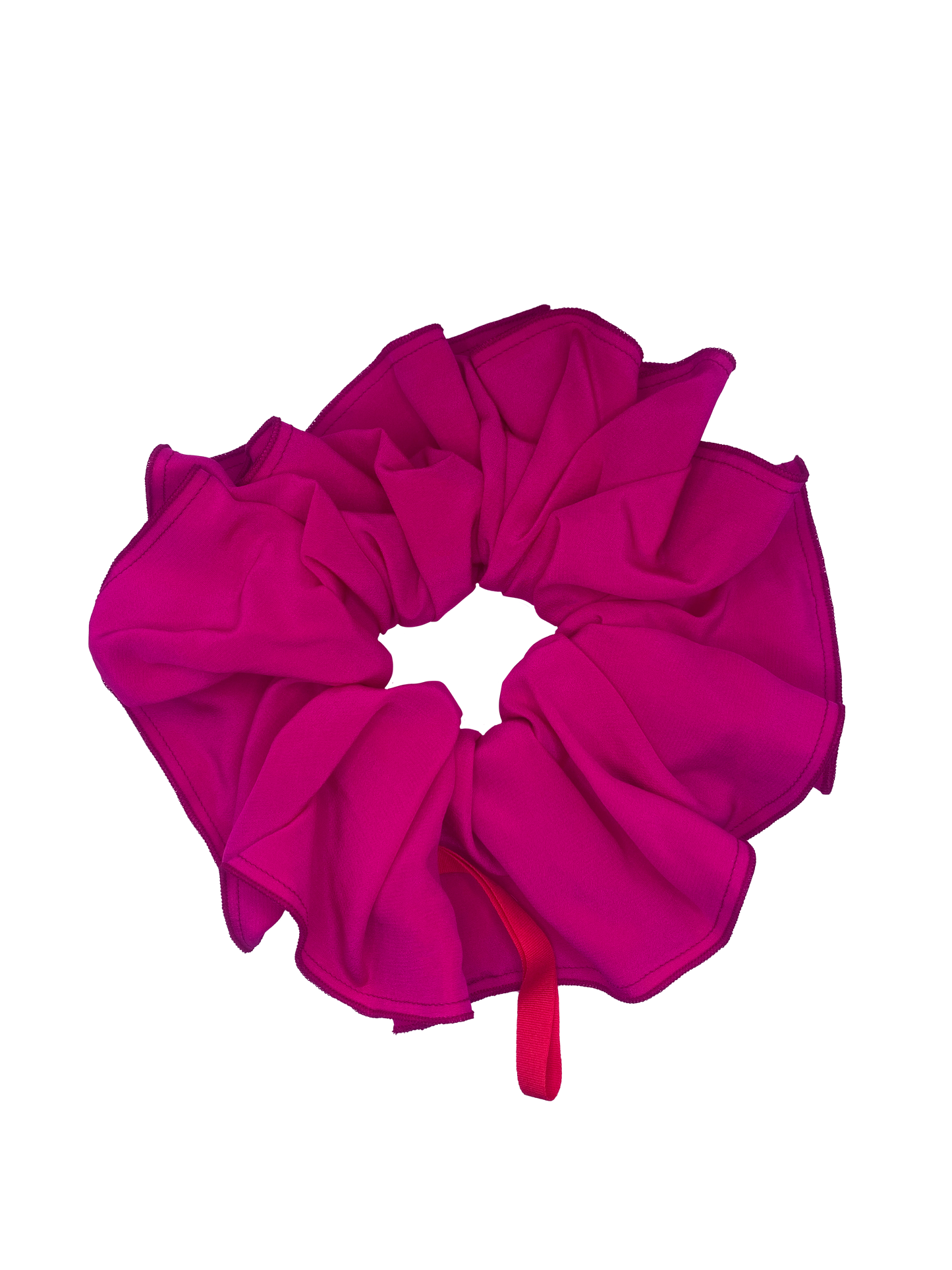Scrunchie ~ Hot Pink Silk