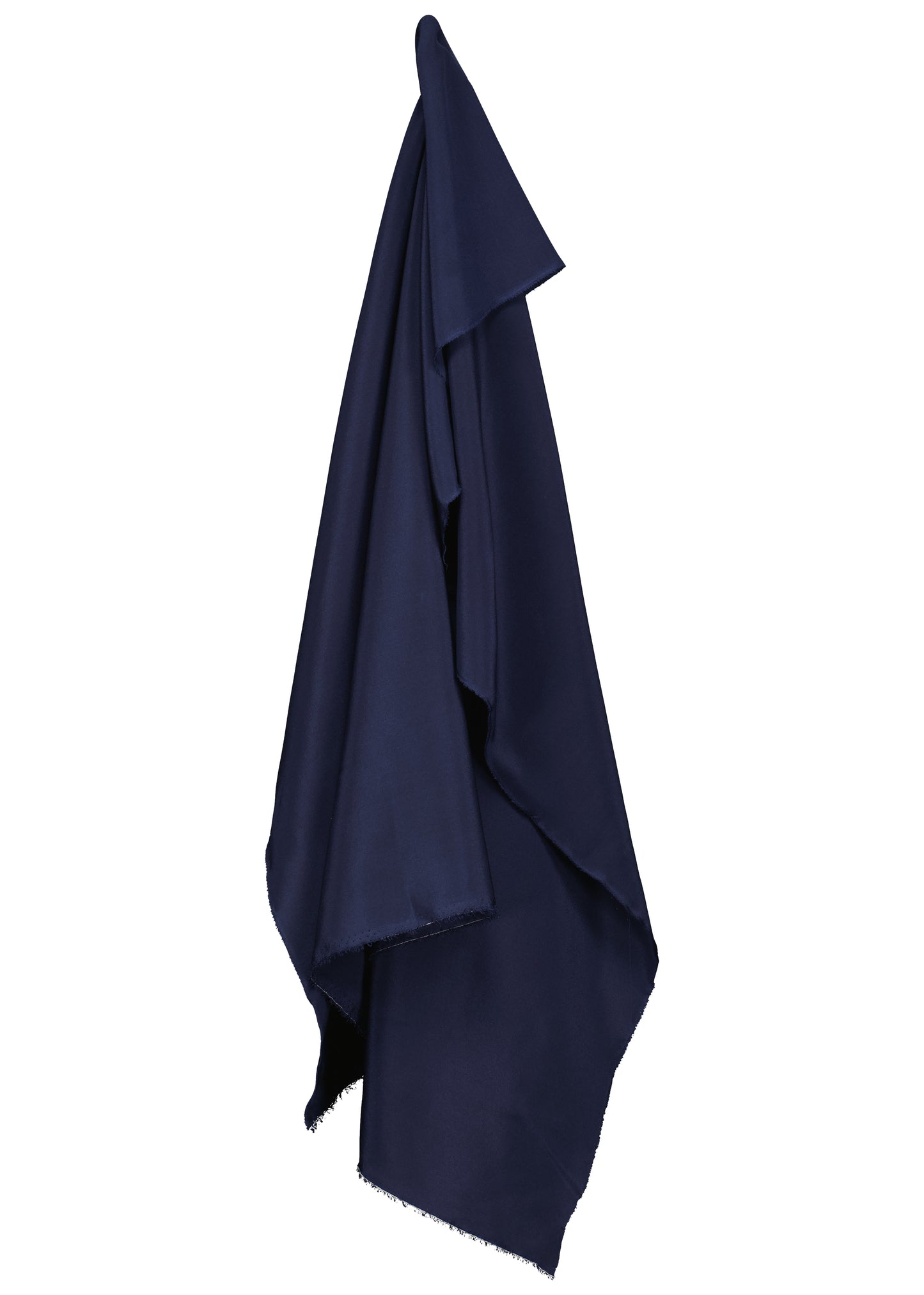 Custom Fabric ~ Navy Crepe De Chine
