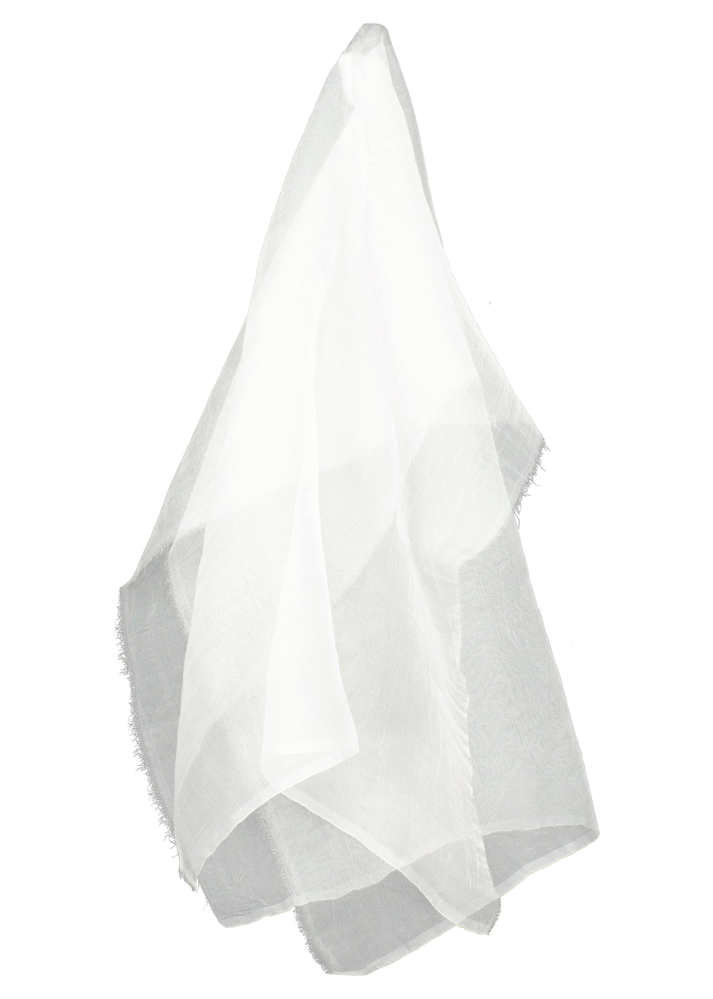 Custom Fabric ~ Ivory Silk Organza