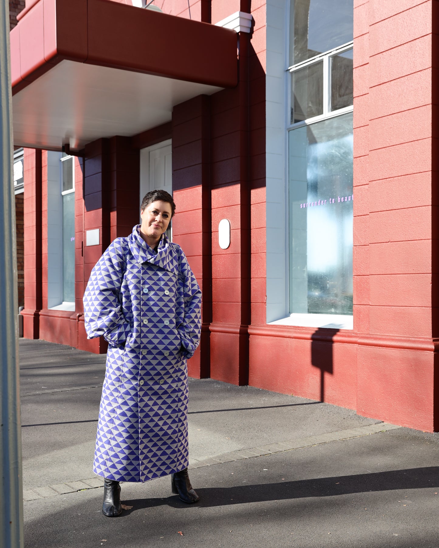 Modern Times Coat ~ Harlequin