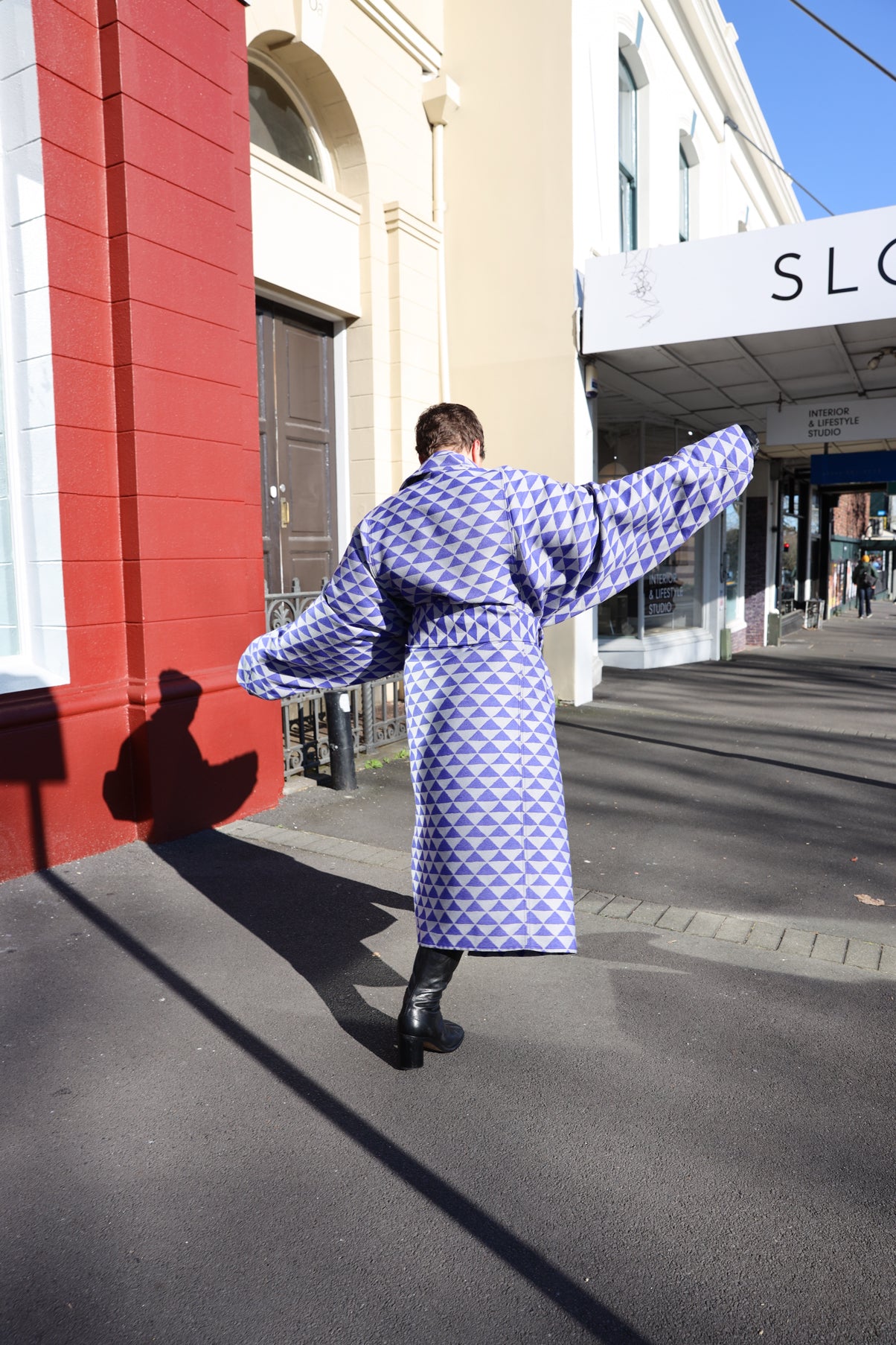 Modern Times Coat ~ Harlequin
