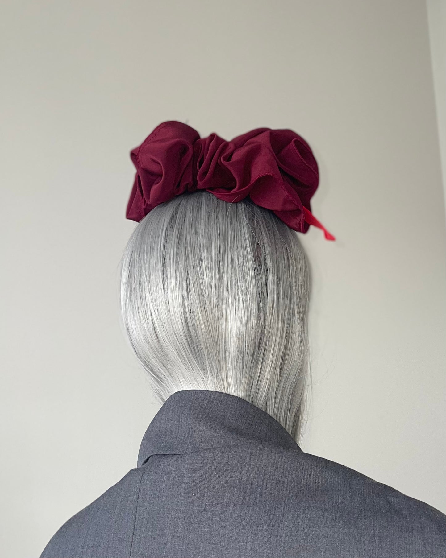 Scrunchie ~ Crimson Silk