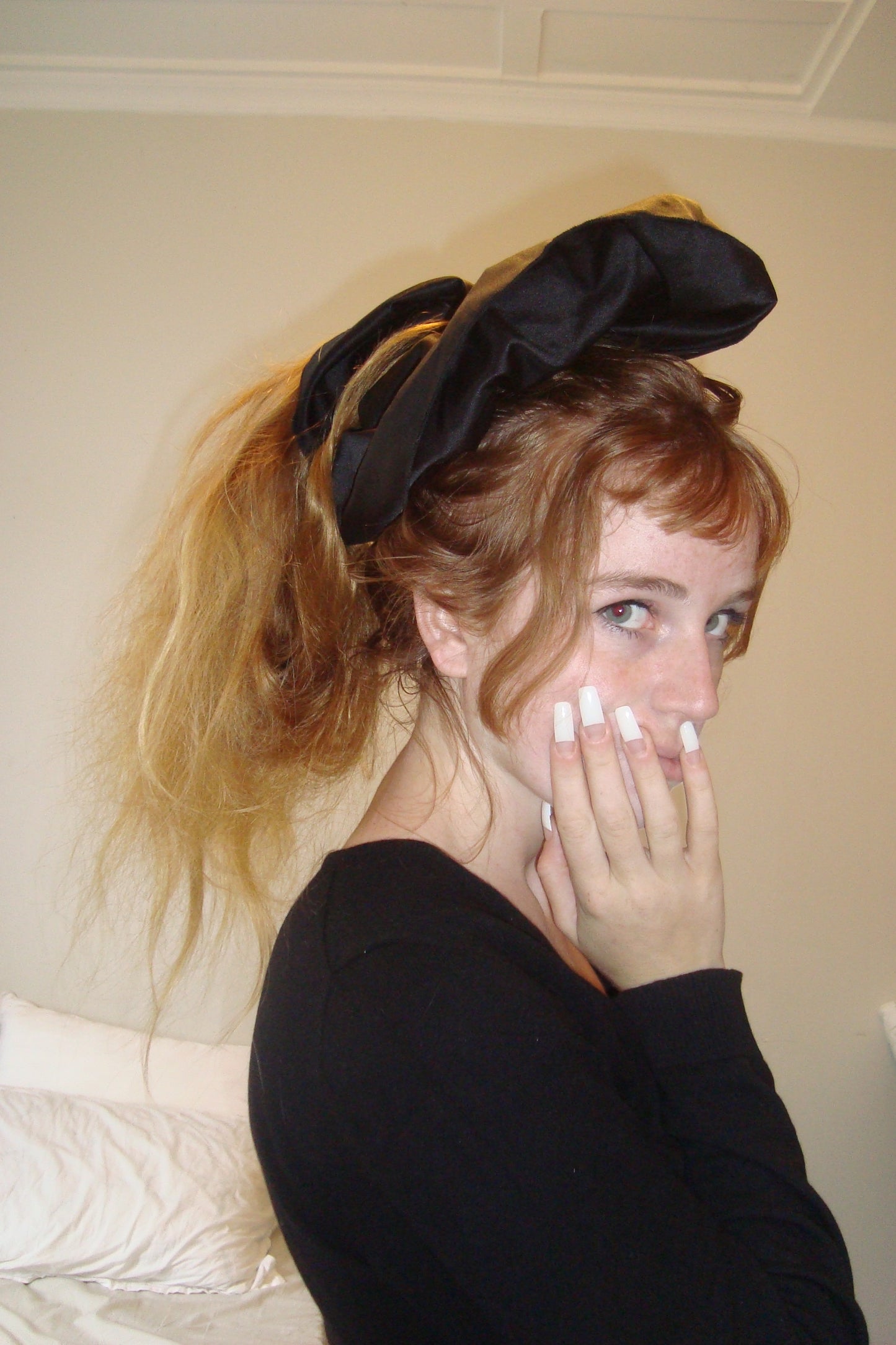 HEIST ~ Black Silk Satin