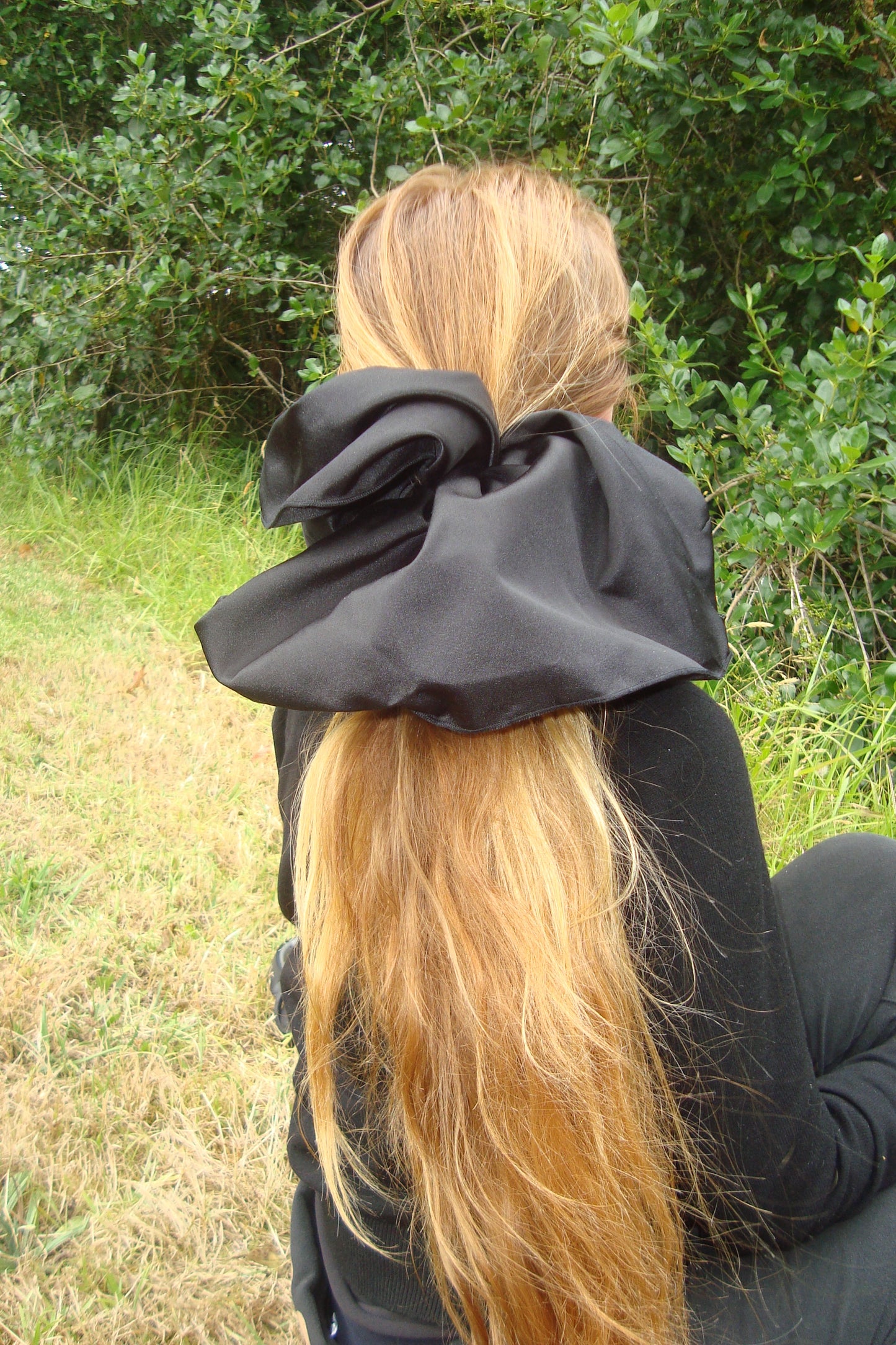 HEIST ~ Black Silk Satin