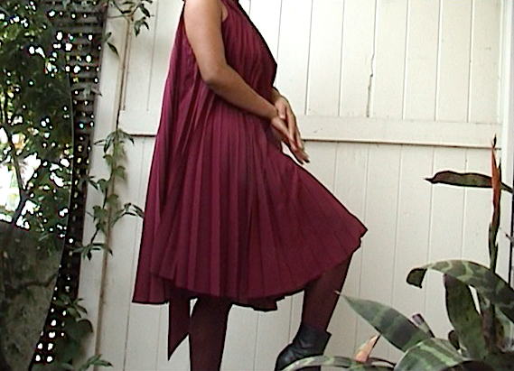 Sunrise Dress ~ Maroon