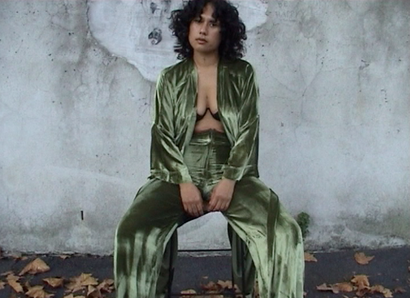 Perfect Timing Pants ~ Green Velvet
