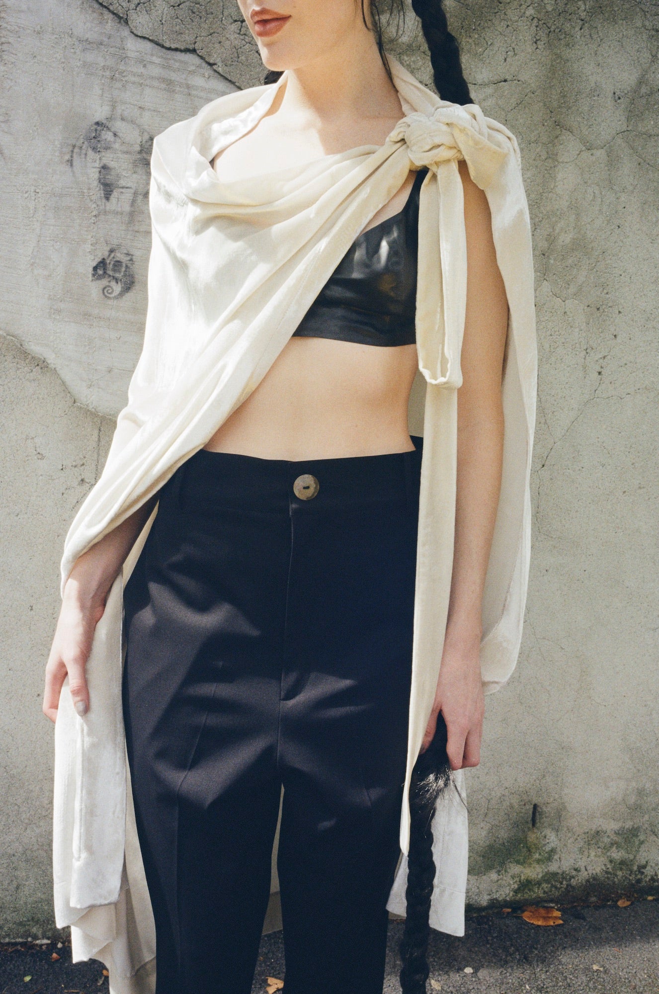 Crown Lynn Skirt ~ Diamond Velvet