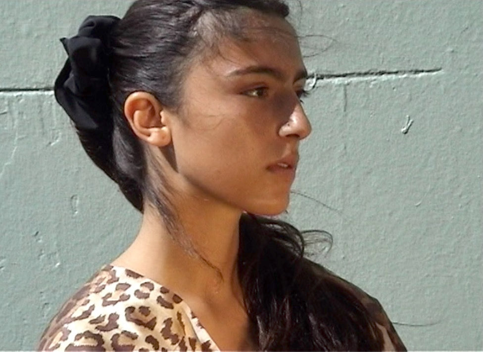 Scrunchie ~ Black Silk