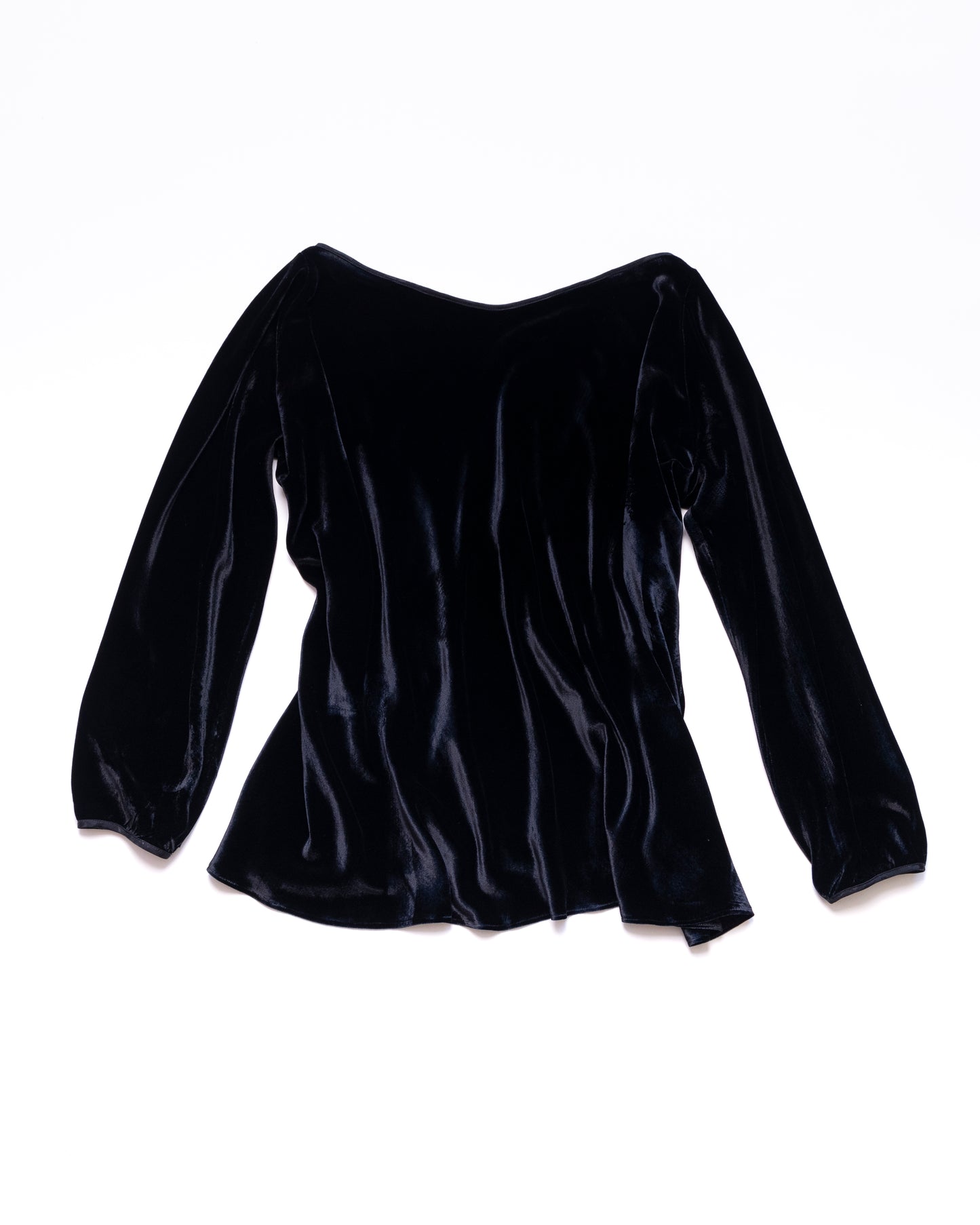 Eastwick Top ~ Black Velvet