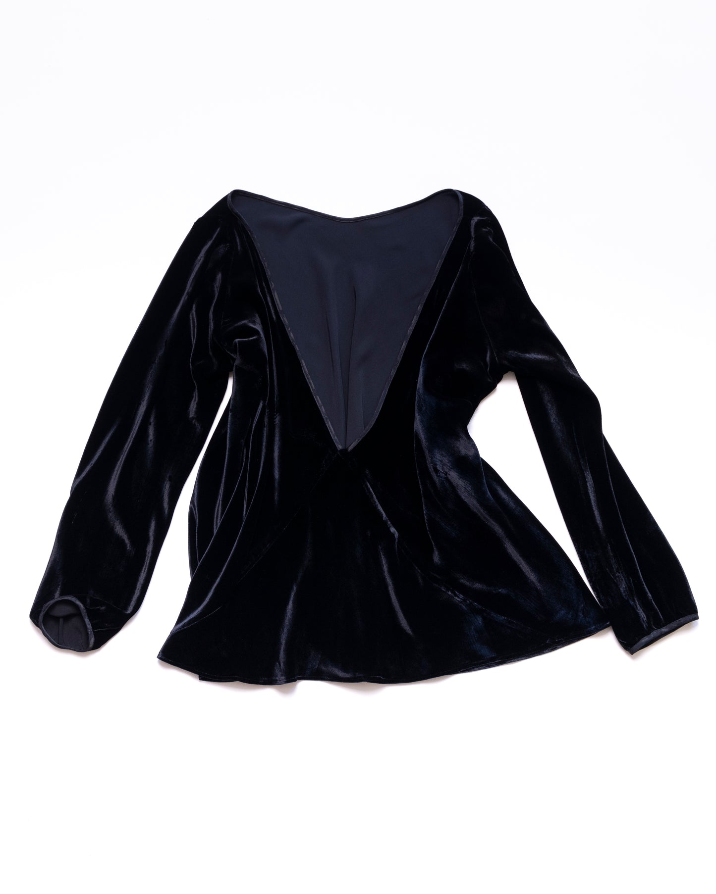 Eastwick Top ~ Black Velvet