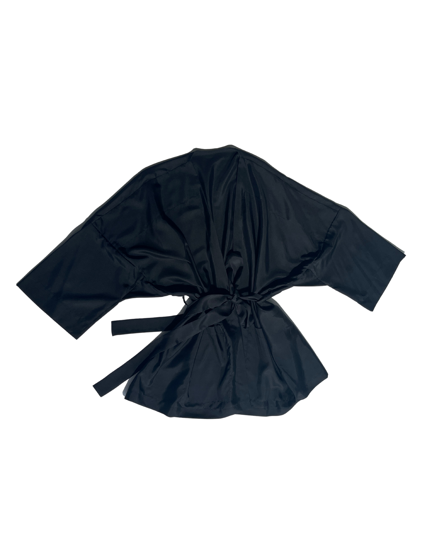 Tokyo Mini-Robe ~ Black Silk