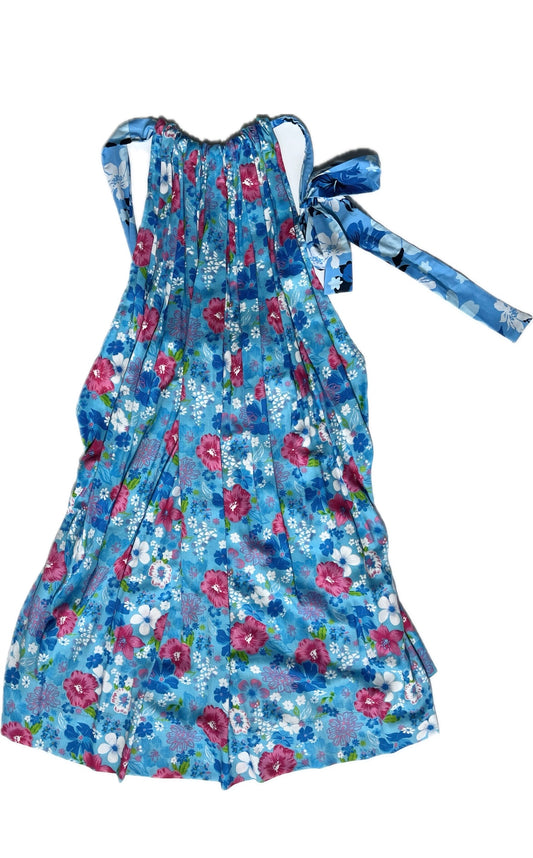 Little Wonder Mini ~ Blue on Blue Floral