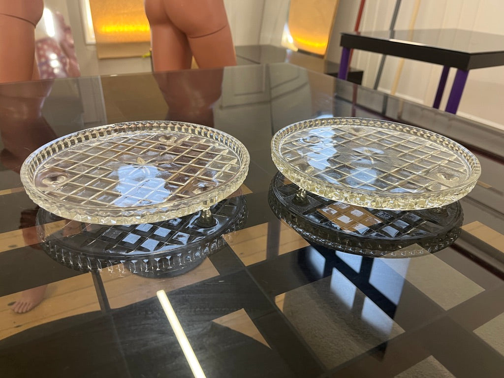 Cast Glass Platters