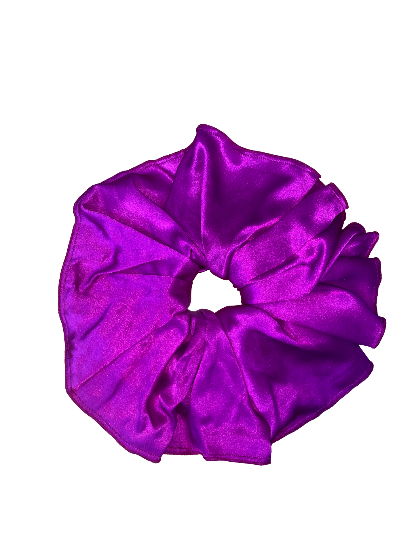 Scrunchie ~ Fuchsia Silk Satin