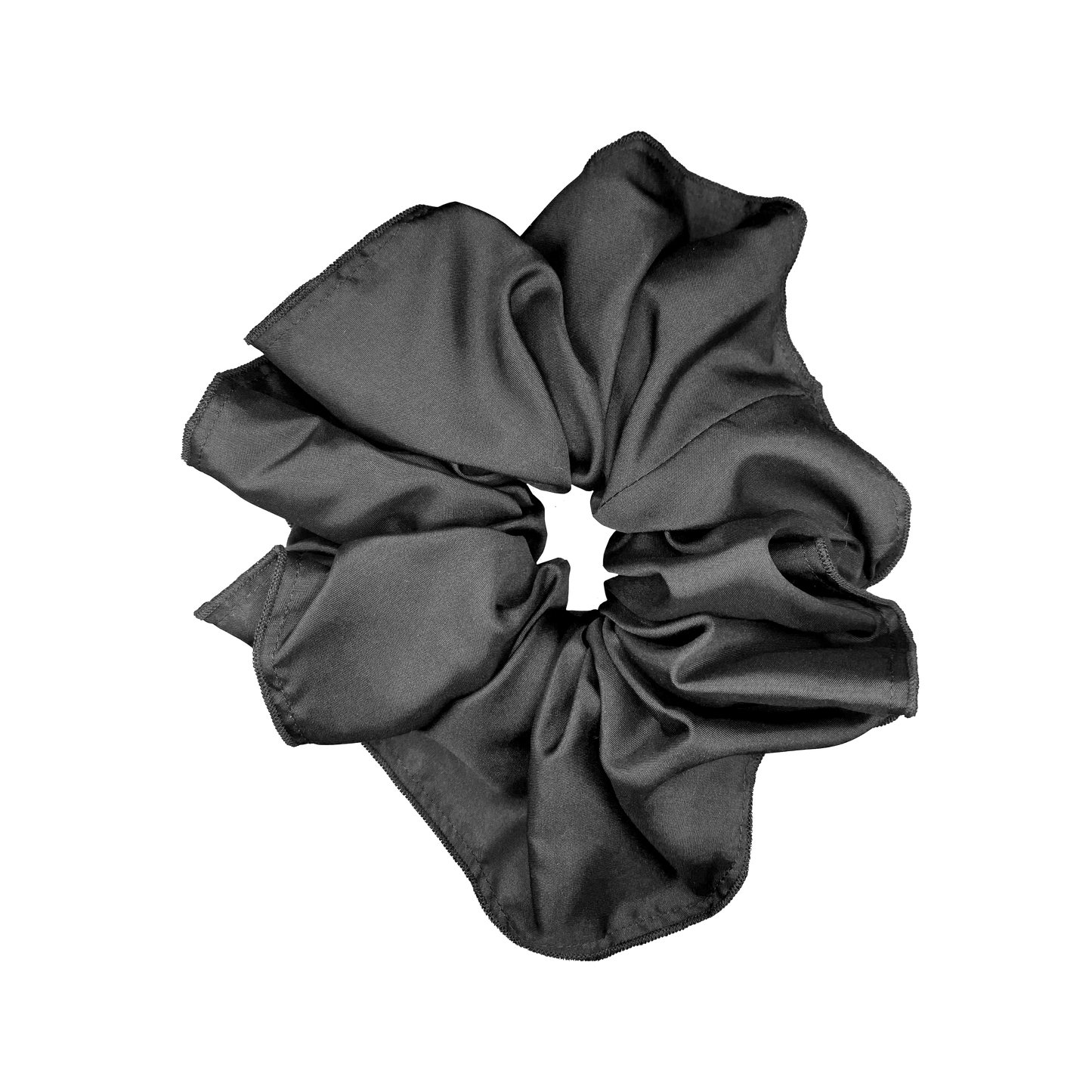 Scrunchie ~ Black Silk