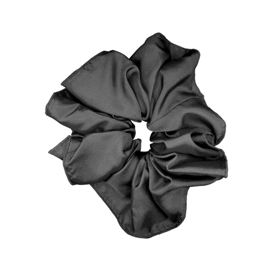 Scrunchie ~ Black Silk