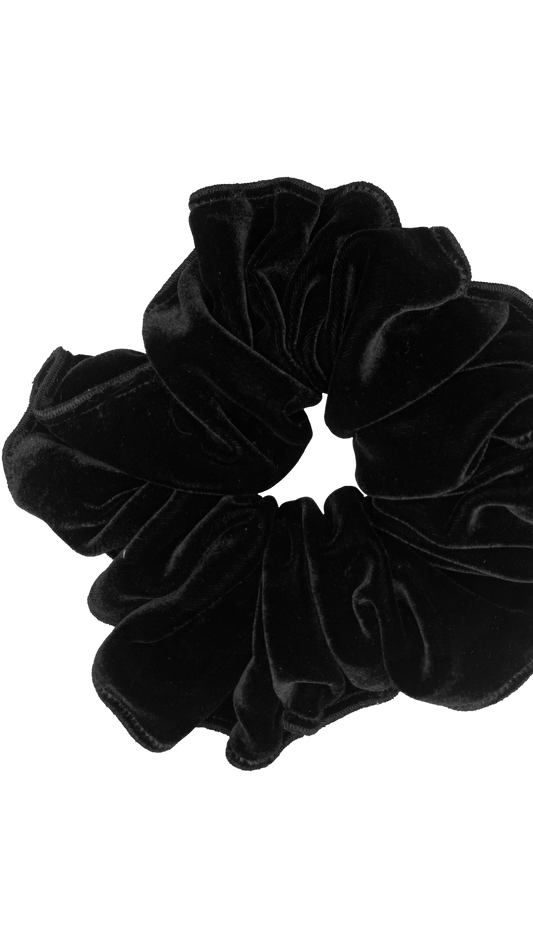 Scrunchie ~ Black Velvet