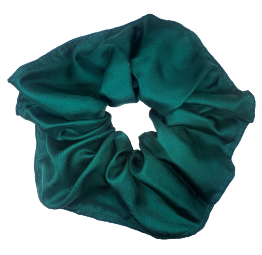 Scrunchie ~ Forest Green Silk