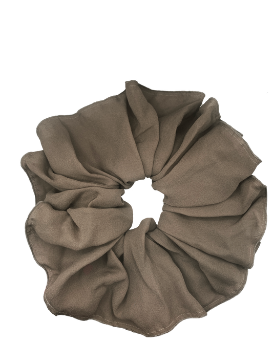 Scrunchie ~ Fawn Silk Chiffon