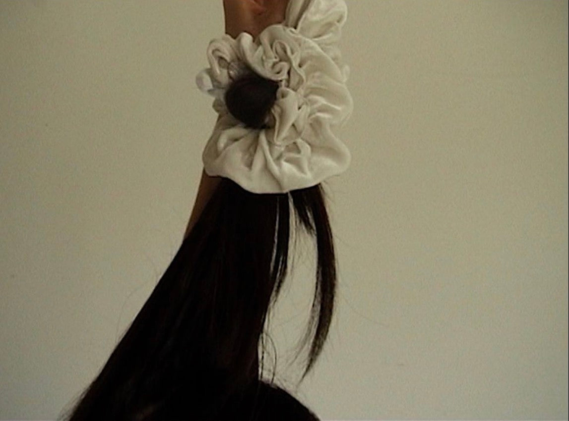 Scrunchie ~ Diamond Silk Velvet