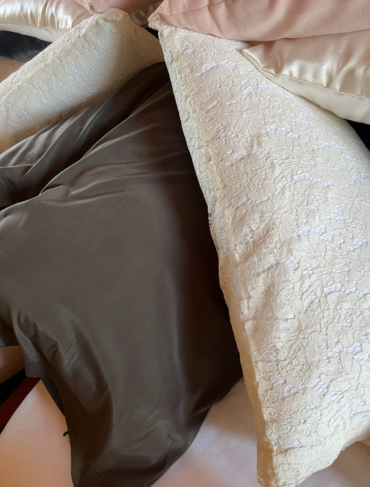 Pillow Case ~ Slate Grey