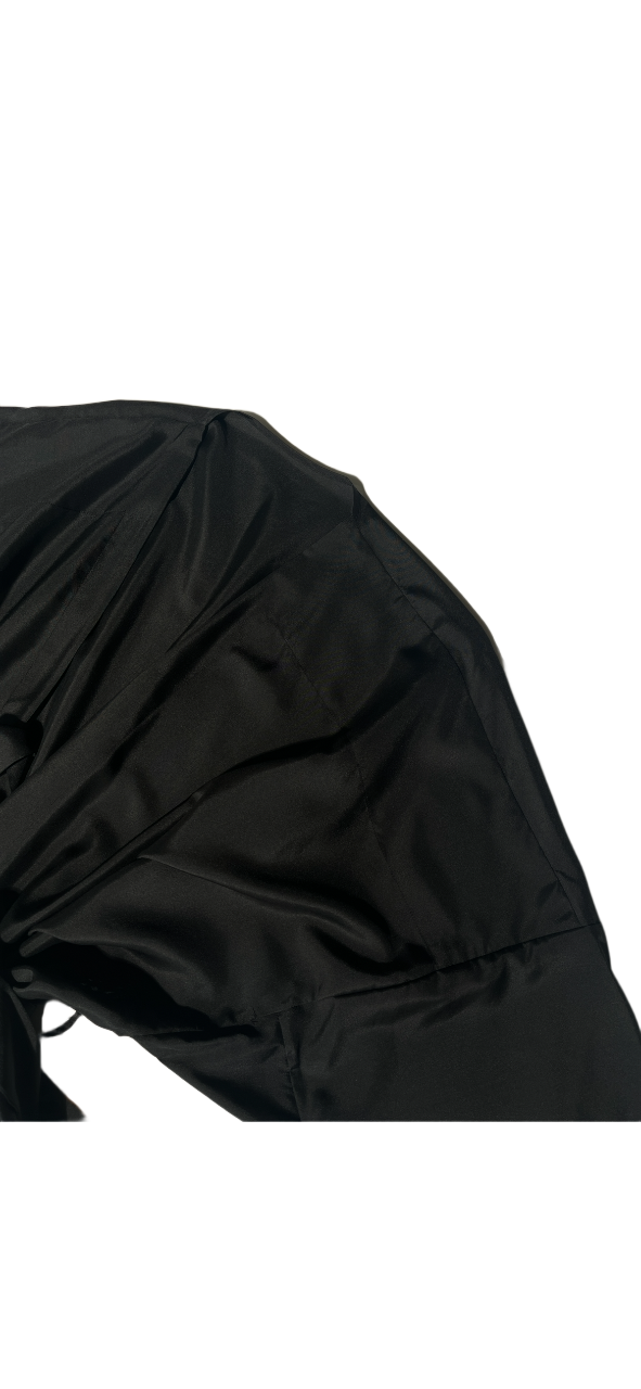 Tokyo Mini-Robe ~ Black Silk