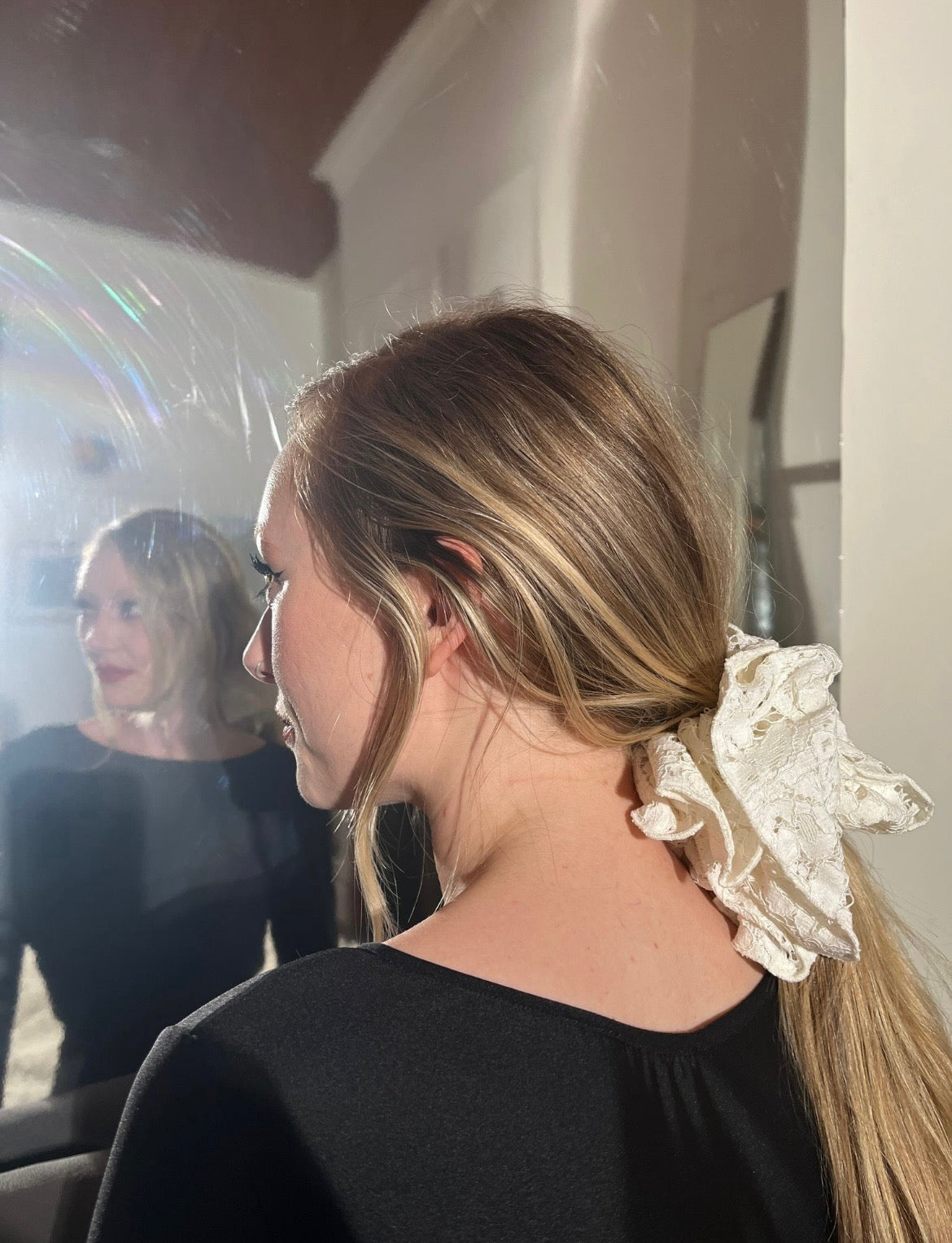 Scrunchie ~ Venetian Lace