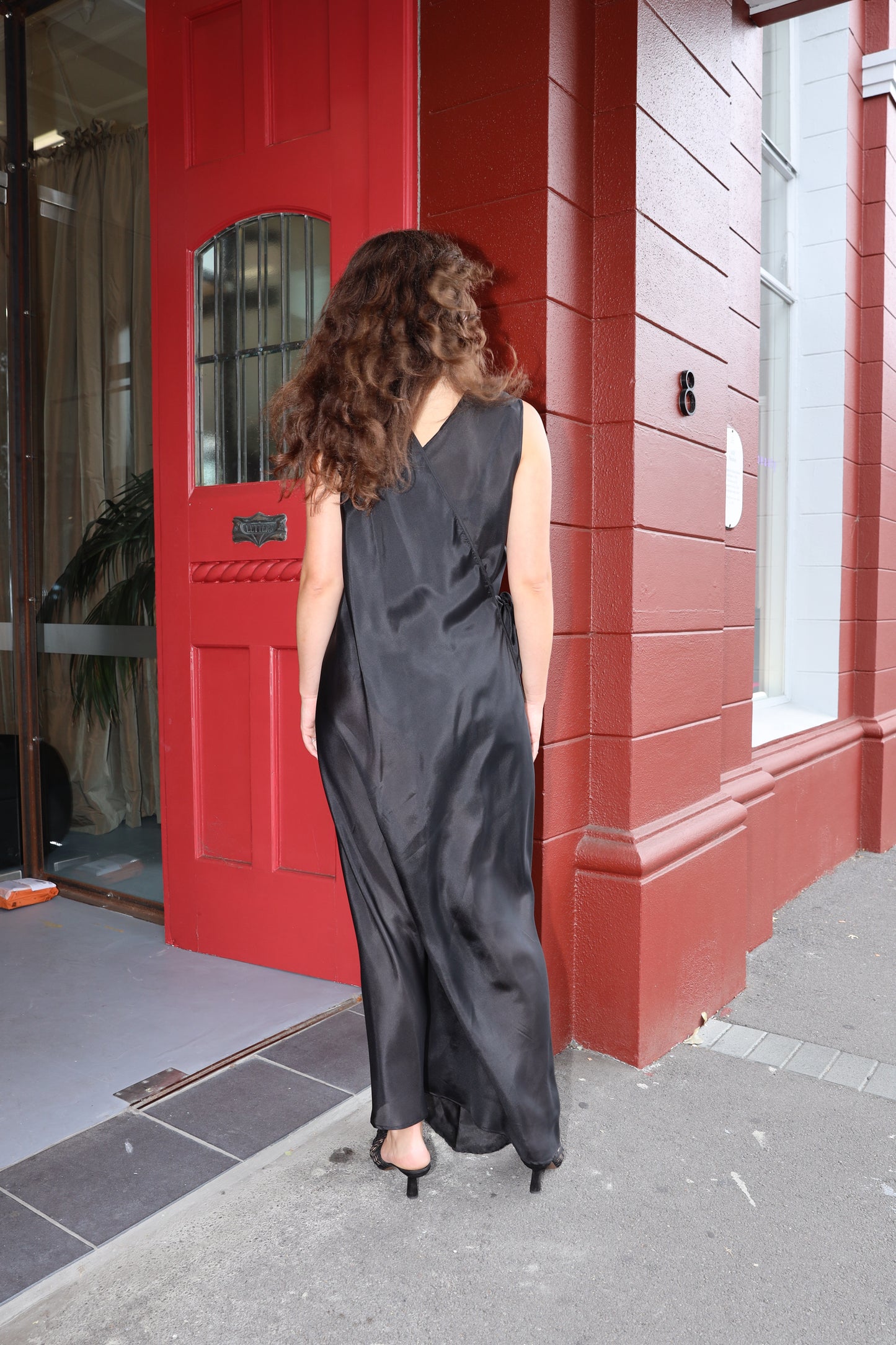 Ikonika Dress ~ Black Tissue