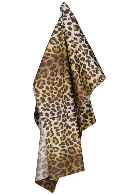 Custom Fabric ~ Leopard Taffeta