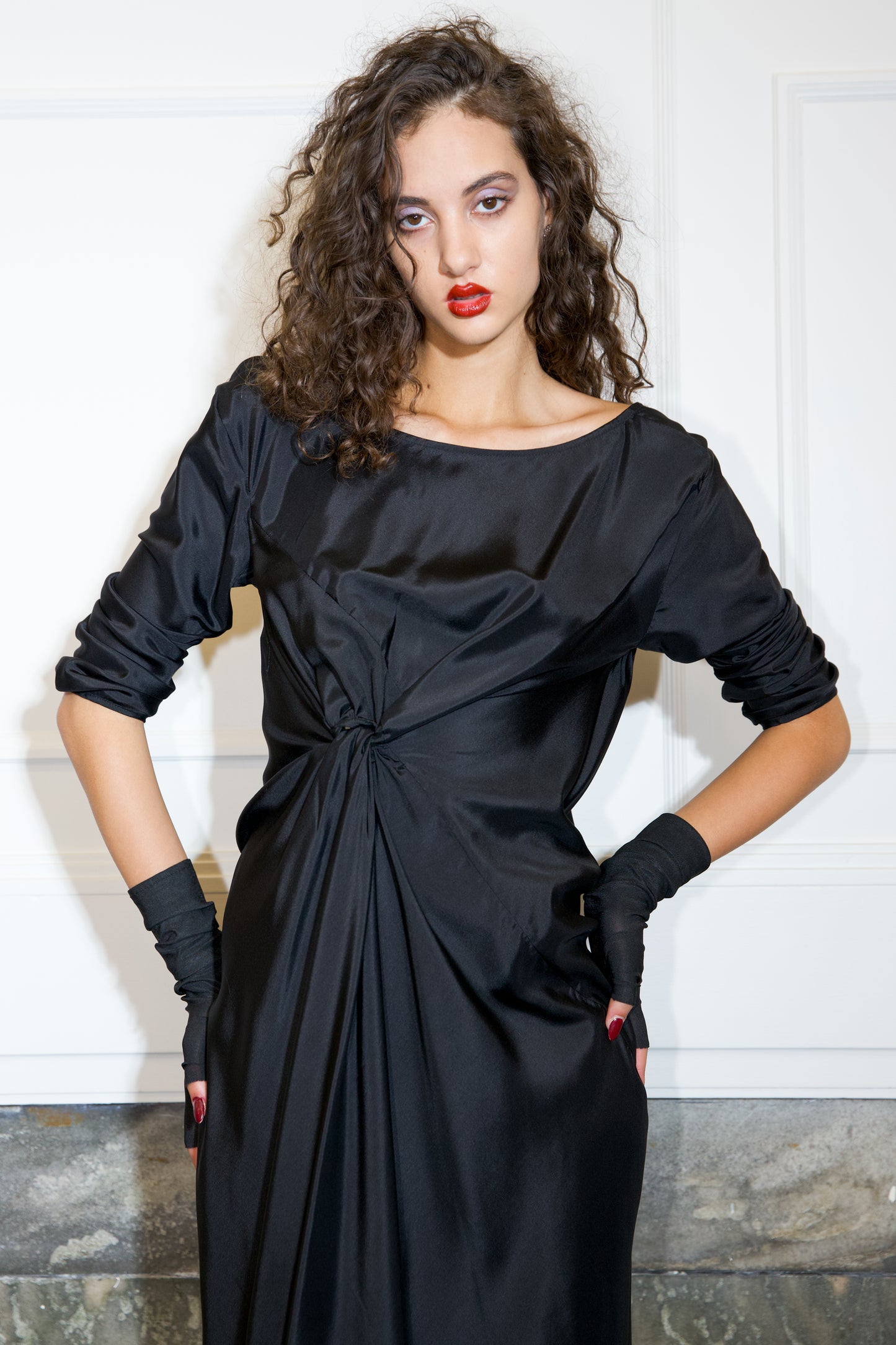 Madonna Dress ~ Black