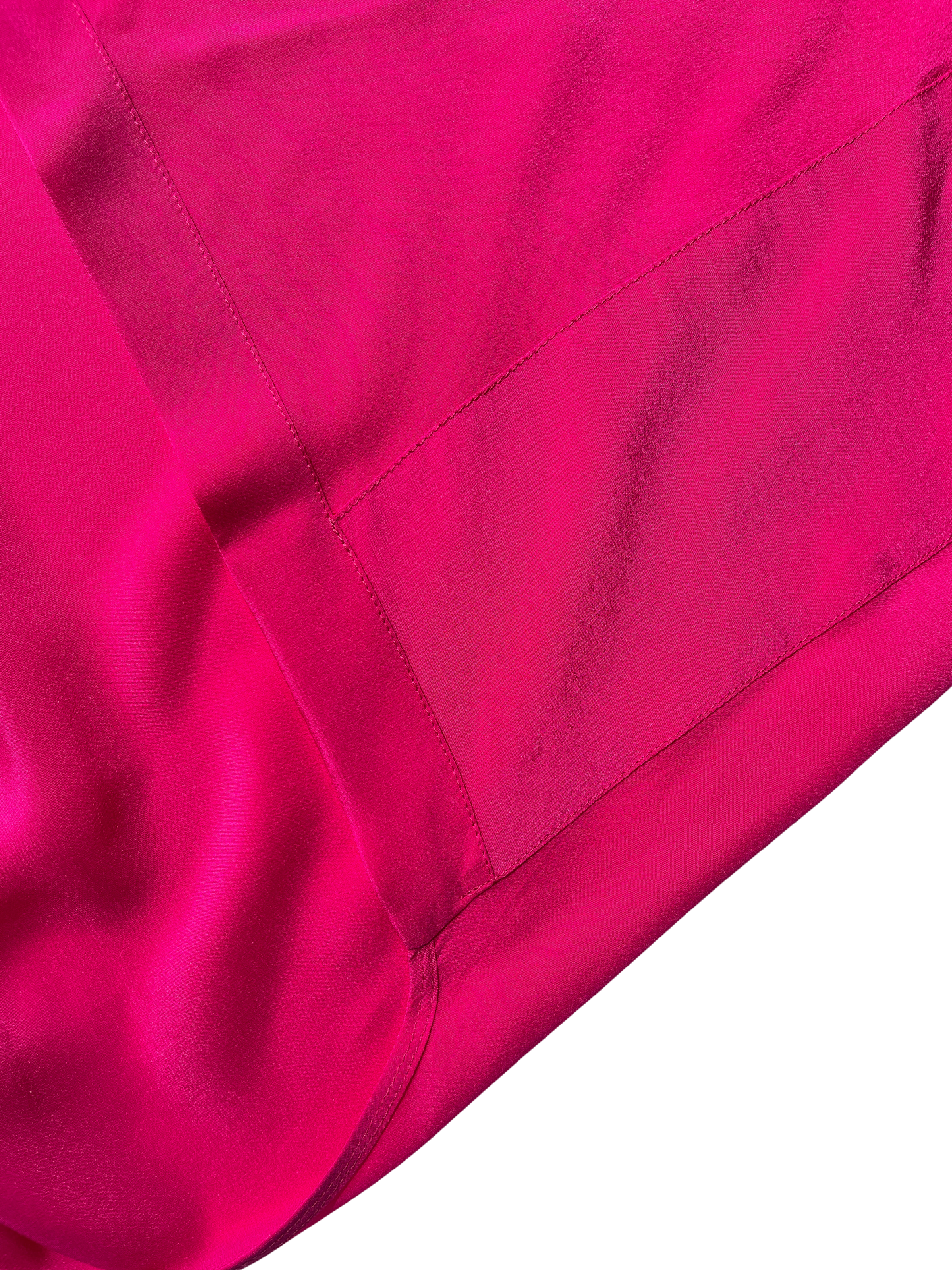 Tokyo Mini-Robe - Hot Pink SIlk