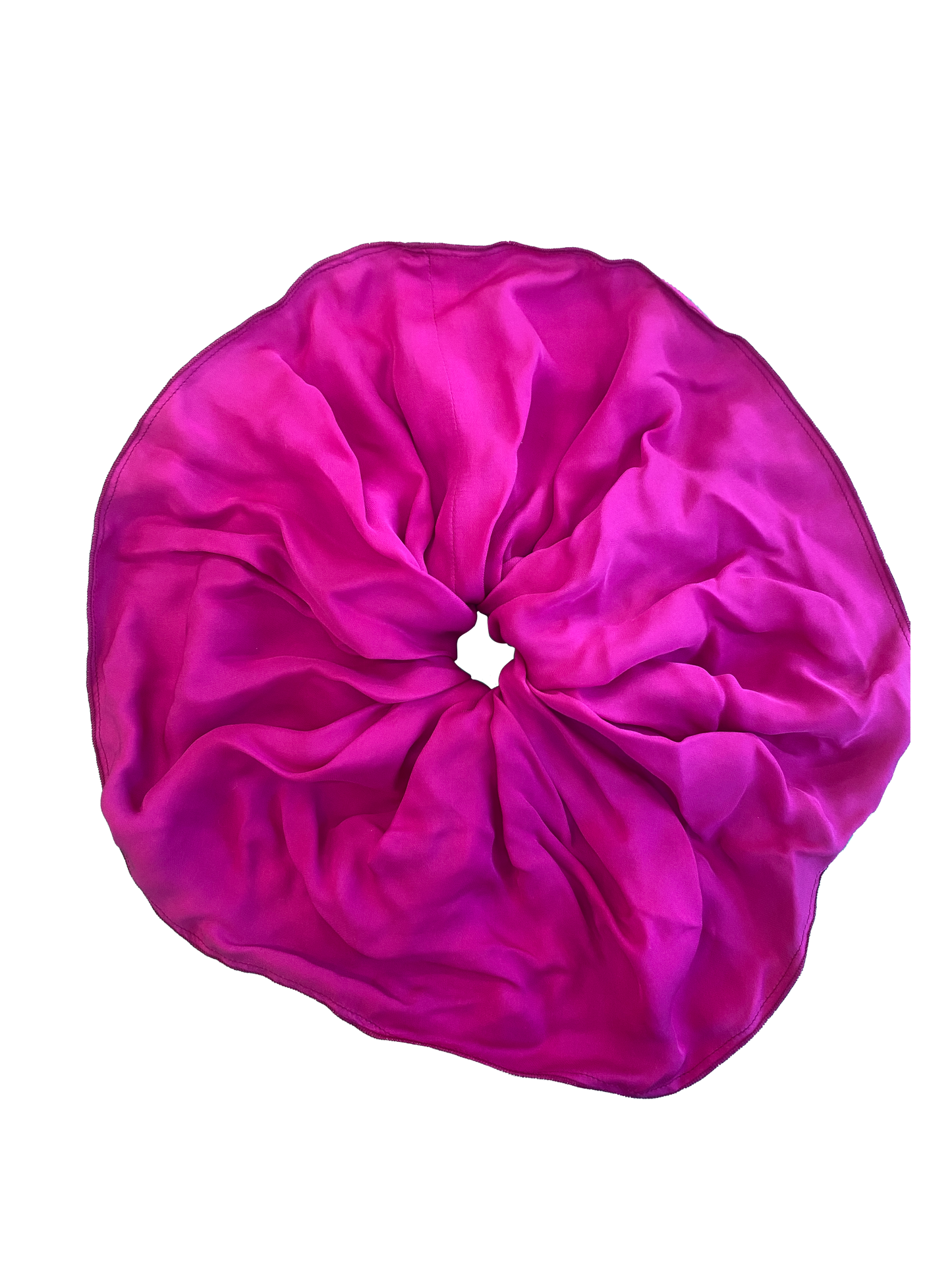 XL Scrunchie ~ Fuchsia Silk