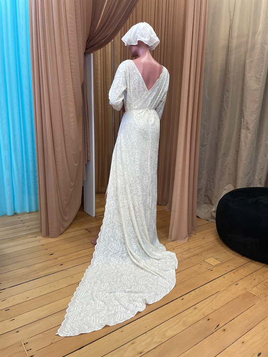 Custom Sample | World Record Dress ~ Paisley Lace